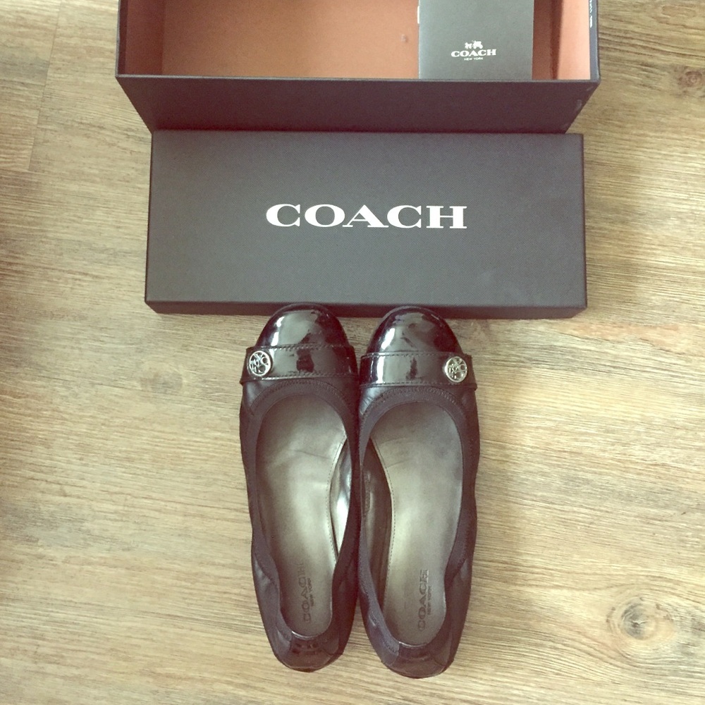 Coach Lola Ballet Flat Shoes